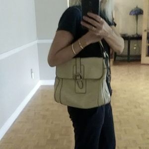 Vintage Fossil genuine Leather shoulder bag